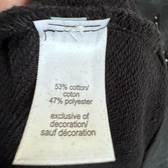 Maurices Black Star Sweatshirt - Picture 3 of 3